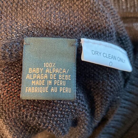 Bobby Jones Collection Extra Large Black Cardigan Fitted Waist - Picture 6 of 6